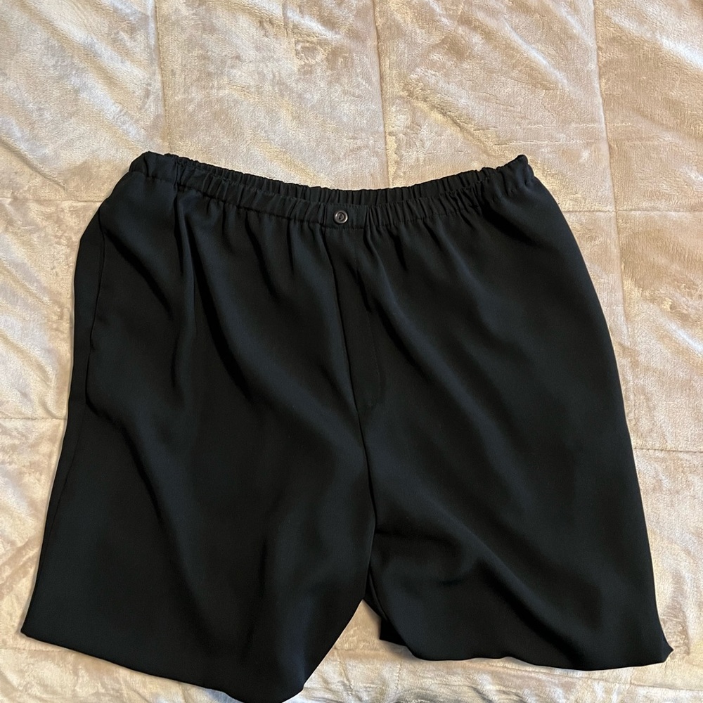 Bentley Plus 1X Black Womans Slacks